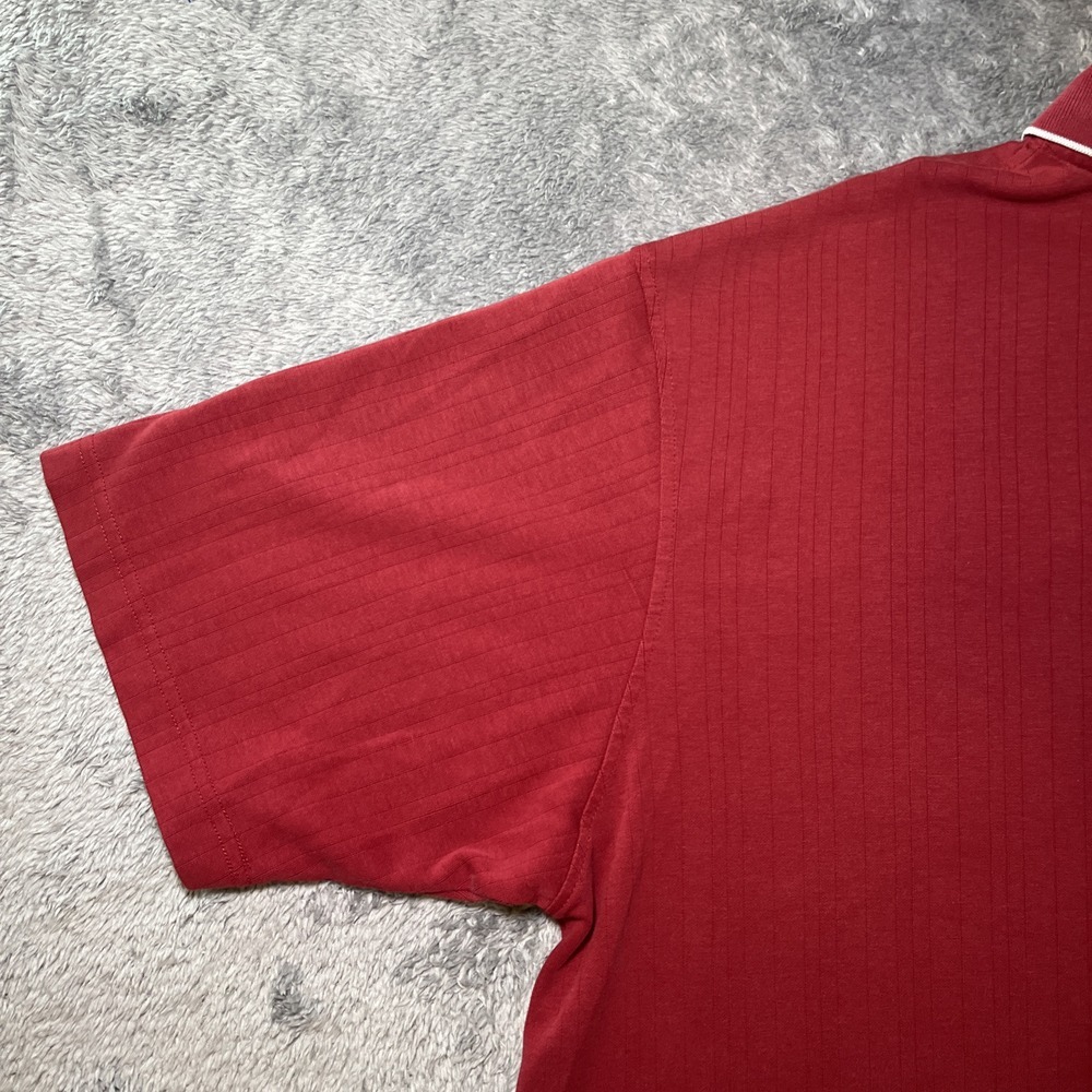 Vintage Coca-Cola Employee Embroidered Short Sleeve Red Polo Shirt Men's SZ XL - Picture 14 of 16